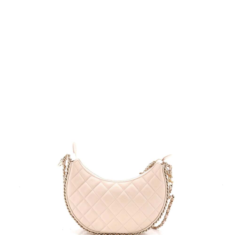 Chanel Chain Around Hook Hobo Quilted #249649C47B - Picture 3 of 6